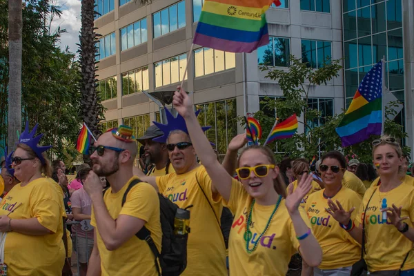 Orlando Florida Ottobre 2019 Liberty Orgogliosa Comunità Come Out Pride — Foto Stock