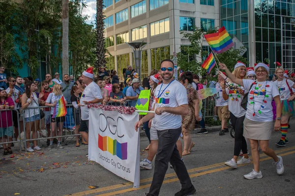 Orlando Florida Oktober 2019 Orlando Gay Chorus Mit Stolz Orlando — Stockfoto