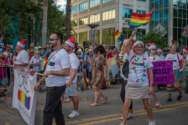 Orlando Florida Ottobre 2019 Orlando Gay Chorus Come Out Pride — Foto Stock