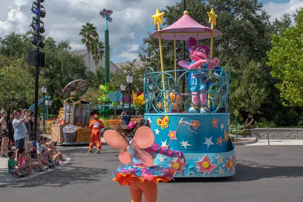 Orlando Floride Octobre 2019 Abby Cadabby Sesame Street Party Parade — Photo