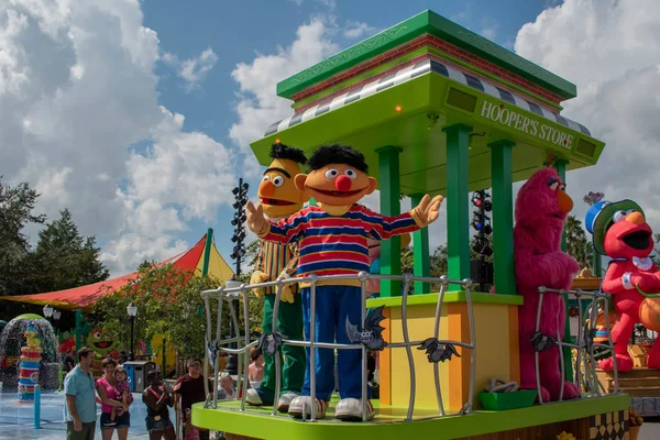 Orlando Florida Oktober 2019 Bert Ernie Telly Monster Sesame Street — Stockfoto