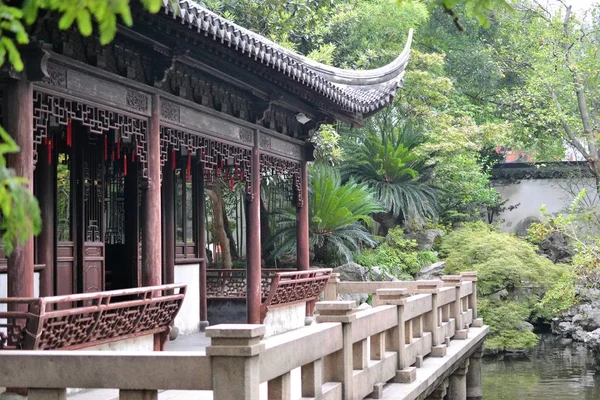 Shanghai Yuyuan tuin, historische tradicional chinese tuin in Shanghai, China — Stockfoto