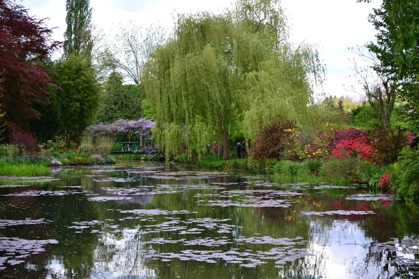 Francja Giverny Monets Ogród Wiosna Maja — Zdjęcie stockowe