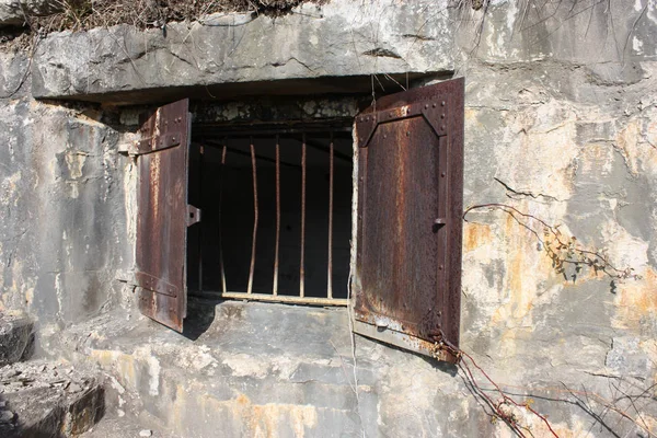 Vieux Bunker Historique Militaire — Photo