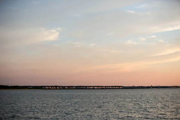 东海岸夏季日落 — 图库照片