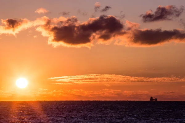 Dorada Costa Este Amanecer — Foto de Stock