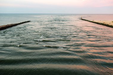 Indian River körfezi plaj manzarası