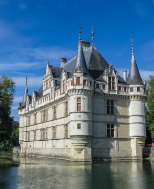 Güzel chateau Azay le Rideau içinde Loire, Fransa adlı
