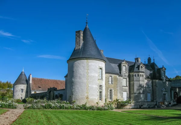 Krásný Zámek Loire Francie — Stock fotografie