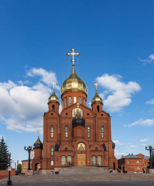 Cathédrale Znamensky Kemerovo Russie — Photo