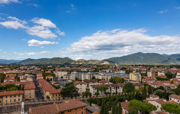 Veduta Della Città Vecchia Dall Alto Della Famosa Torre Pendente — Foto Stock