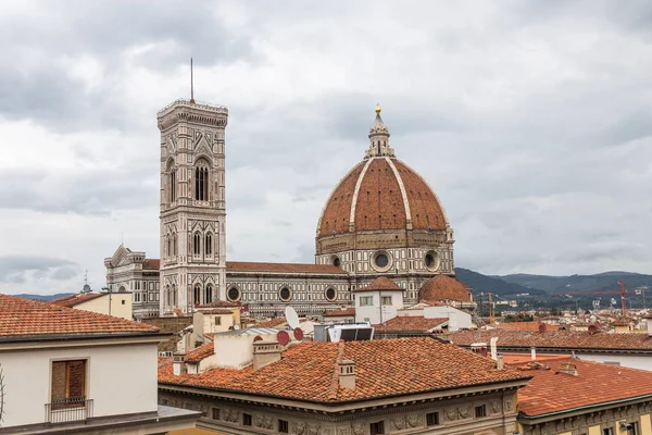 Veduta Della Cattedrale Santa Maria Del Fiore Del Campanile Giotto — Foto Stock