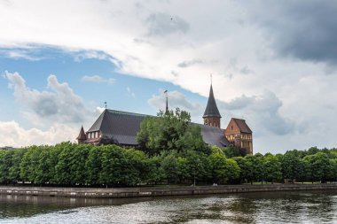 Immanuel Kant'ın mezarının bulunduğu, nerede Katedrali Kaliningrad, Rusya Federasyonu