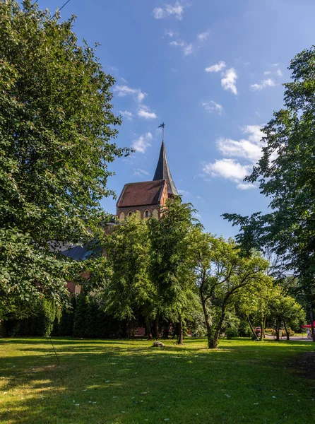 Veduta della Cattedrale dove si trova la tomba di Immanuel Kant, Kaliningrad, Russia — Foto Stock
