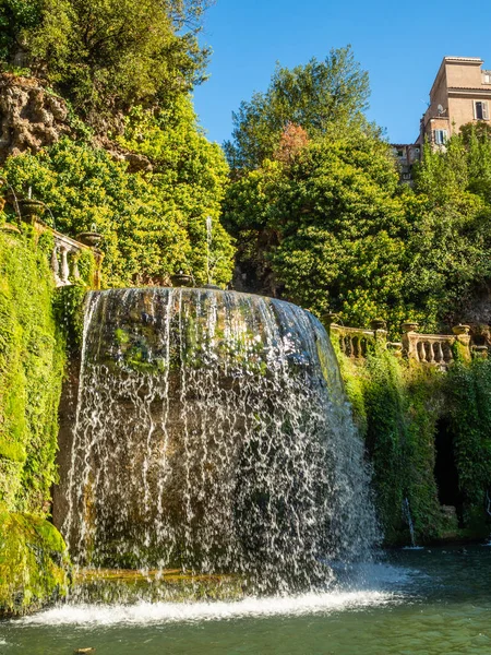 Fontana Di Tivoli (o dell'Ovato) nel giardino di Villa D'Este a Tivoli — Foto Stock