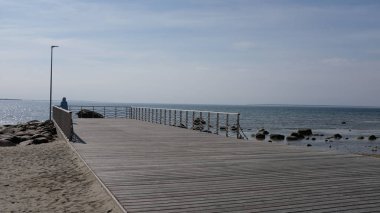 Deniz veiw güneşli bir gün