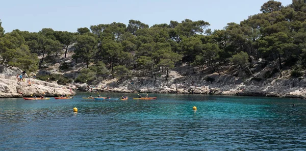 Calanques National Park Parc National Des Calanques Cassis Provence Marseille — Stock Photo, Image