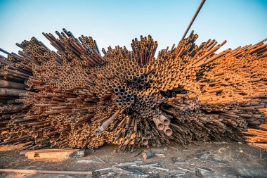 pas borular demet yapılır teker teker