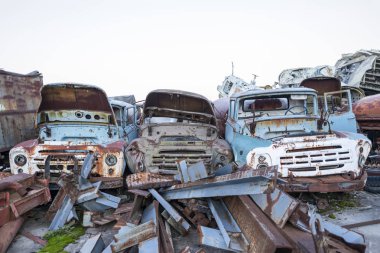 kaza tasfiye katıldı radyoaktif technik terk edilmiş. askeri ve itfaiye araçları
