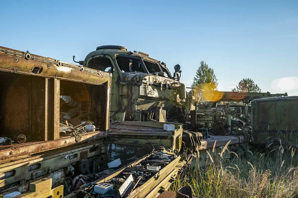 Atomtechnik Die Der Beseitigung Des Unfalls Beteiligt War Militär Und — Stockfoto