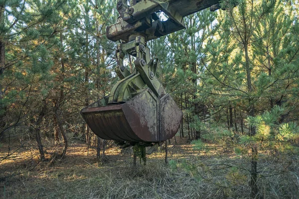 Кинутих Радіоактивних Обладнання Маніпулятори Влади — стокове фото