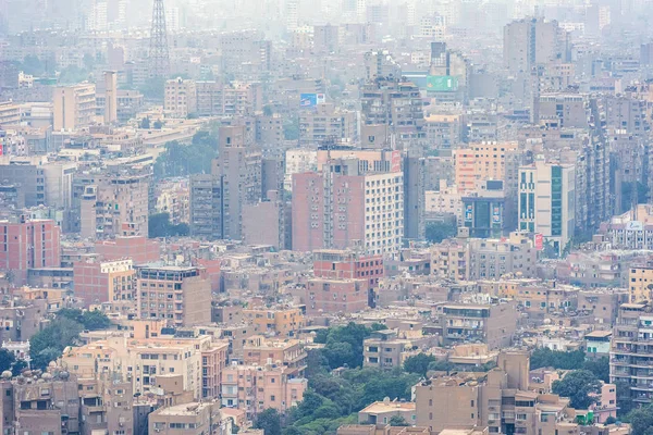 2018 Cairo Egito Vista Panorâmica Parte Central Empresarial Cidade Partir — Fotografia de Stock