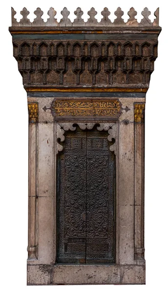 Неймовірно Красиві Величні Двері Стародавній Мечеті — стокове фото