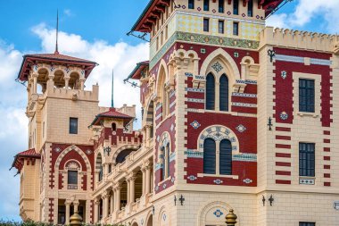 1930'lu yıllarda Türk ve Floransa stilleri bir palmiye Park Kraliyet Sarayı dekorasyon güneşli bir parçası