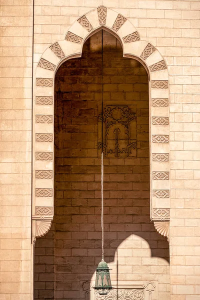 2018 Alexandria Egito Elementos Decoração Incrivelmente Bela Mesquita Abo Abass — Fotografia de Stock