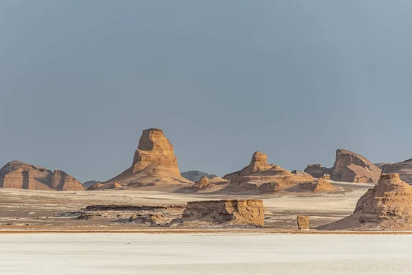 salt desert of Lut,hottest desert in the world, also known like Kalut Desert