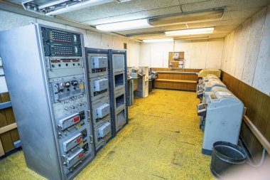 06/05/2019 Tahran, İran, Casusluk Den İçişleri Spywar bir sürü ile Tahran'da eski ABD Büyükelçiliği'nde barındırı