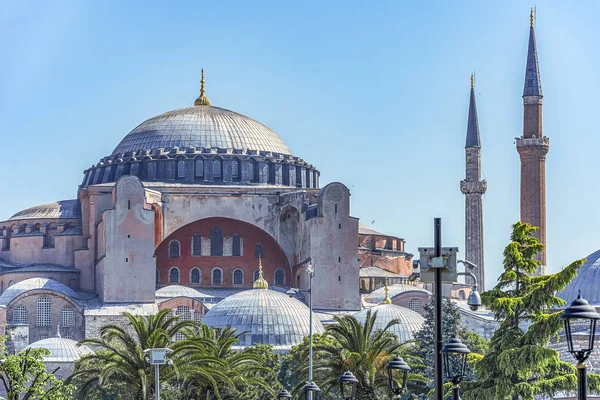Estambul Turquía Vista Cerca Mezquita Sultan Ahmet Camii También Conocida — Foto de Stock