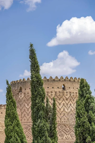 Uitzicht Oude Vesting Van Citadel Van Karim Khan Het Centrum — Stockfoto