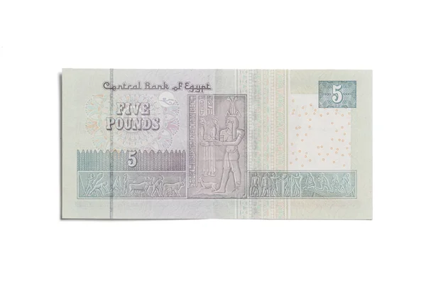 Egyptian Pound Banknote Egypt Money Currency Close — Stock Photo, Image