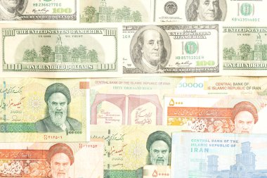 İran parası Amerika 'ya karşı Basra Körfezi krizi, kopya için arka plan