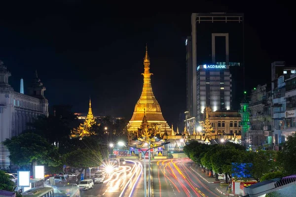 2020 Mjanma Birma Rangun Znane Również Jako Rangun Największe Miasto — Zdjęcie stockowe
