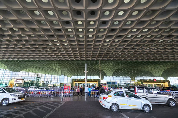 2020 Mumbaj Indie Piękna Architektura Chatrapati Shivaji International Airport Mumbai — Zdjęcie stockowe