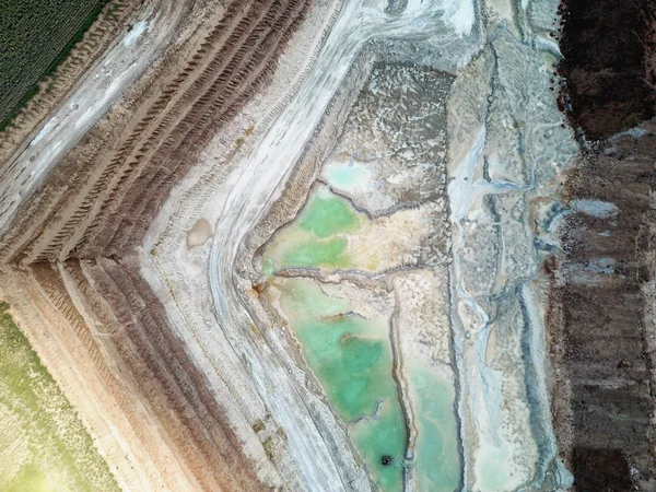 Büyük taş ocağı - havadan görüntü