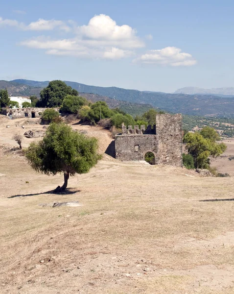 Felder Von Der Spitze Des Schlosses Von Jimena Frontera Der — Stockfoto