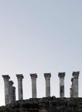 Cordoba İspanya Roma sütunları