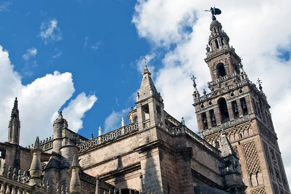 Giralda Kulesi Seville Spanyol Şehir Içinde Bulunan — Stok fotoğraf