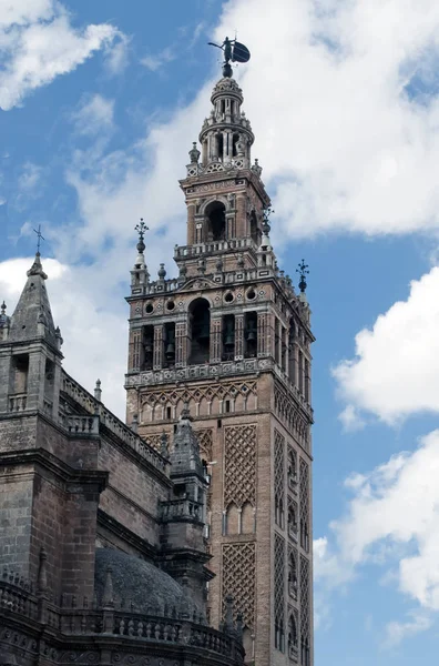 Giralda Toren Gelegen Spaanse Stad Sevilla — Stockfoto
