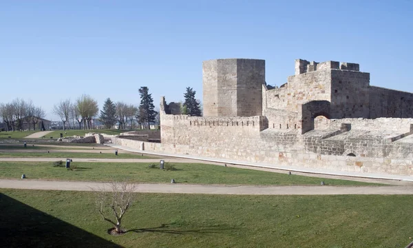 Fal Castle Zamora Tetejére — Stock Fotó