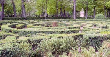 İspanyol Aranjuez şehir içinde bulunan oca bahçeleri 