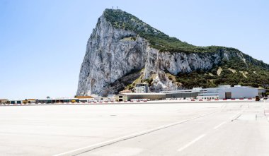 Görünüm rock Cebelitarık Havalimanı 