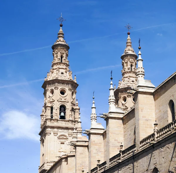 Facade Baroque Cathedral — Stock Photo, Image