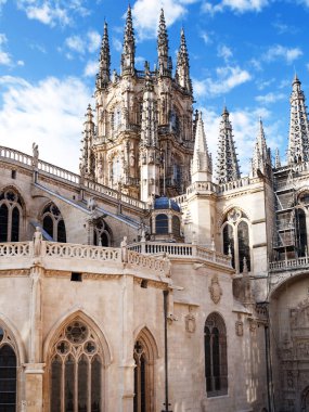 Burgos İspanya Gotik Katedrali