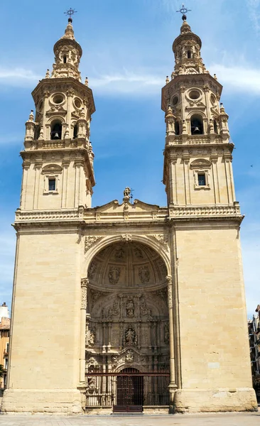 Fachada Catedral Barroca — Foto de Stock