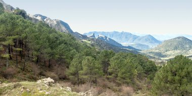 Grazalema İspanya'nın Dağları