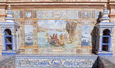 Seville İspanya'nın Plaza